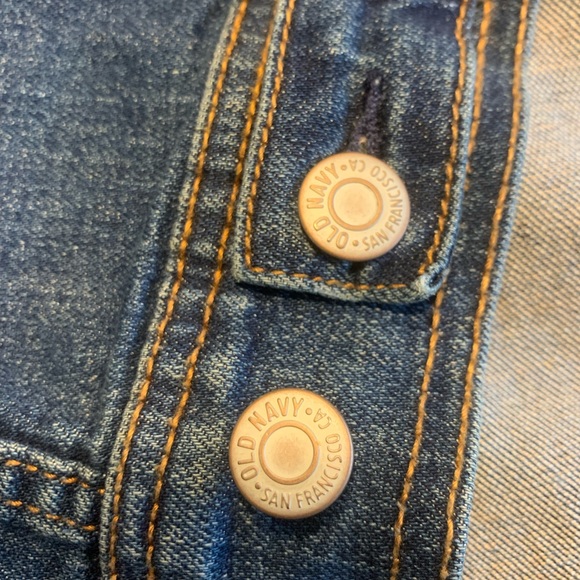 Old Navy Denim Jean Jacket trucker jacket medium - Picture 4 of 6